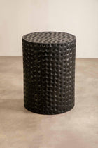 Nomad Charcoal Side Table