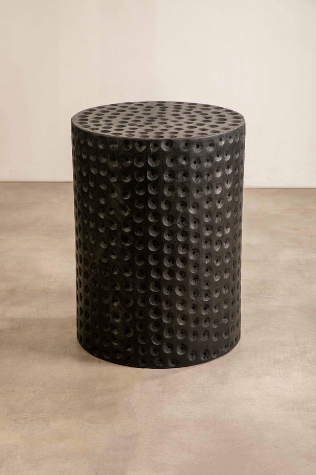 SIDE TABLES Nomad Charcoal Side Table