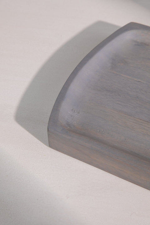 TRAYS Nomad Ash Grey Wood Serving Tray
