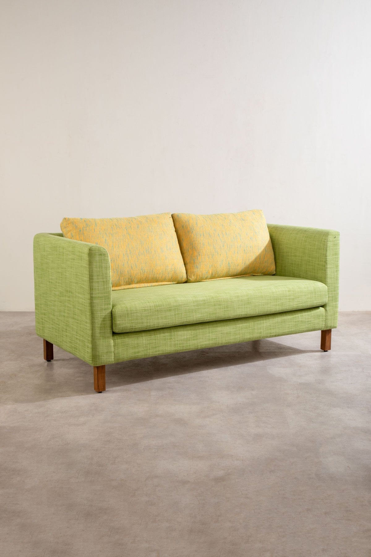 Raffia Citron Green Fabric