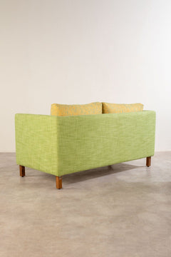Raffia Citron Green Fabric