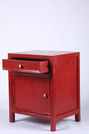 BEDSIDE TABLES Northern Lights Bedside Table (Red)