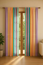 Nu Happy Green Cotton Drapes And Blinds