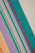PRINT & PATTERN UPHOLSTERY FABRICS Nu Happy Green Multi Patterned Upholstery Fabric