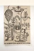WOVEN & TEXTURED RUGS Nu Primitive Woven Rug (Black/White)