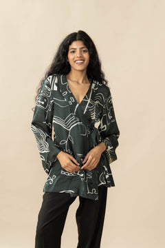 TOPS Nu Primitive Wrap Top (Nightfall Neutral)