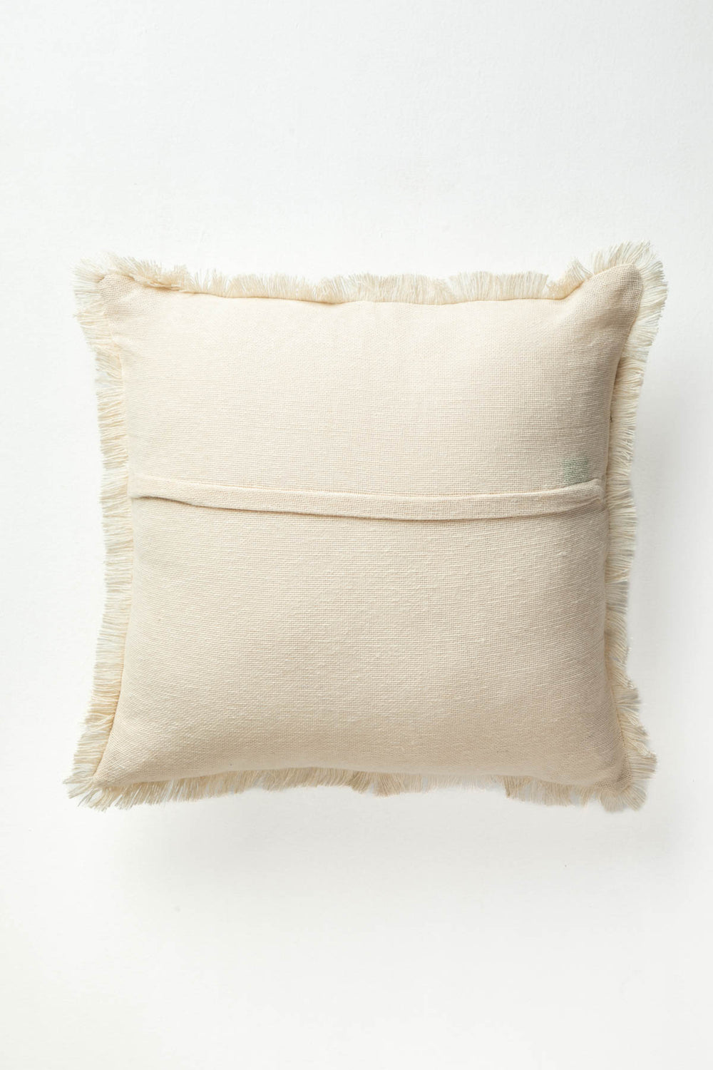 ACCENT CUSHIONS Nu Primitive Off White Cushion Cover (61 X 61 Cm)