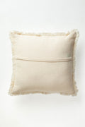 ACCENT CUSHIONS Nu Primitive Off White Cushion Cover (61 X 61 Cm)