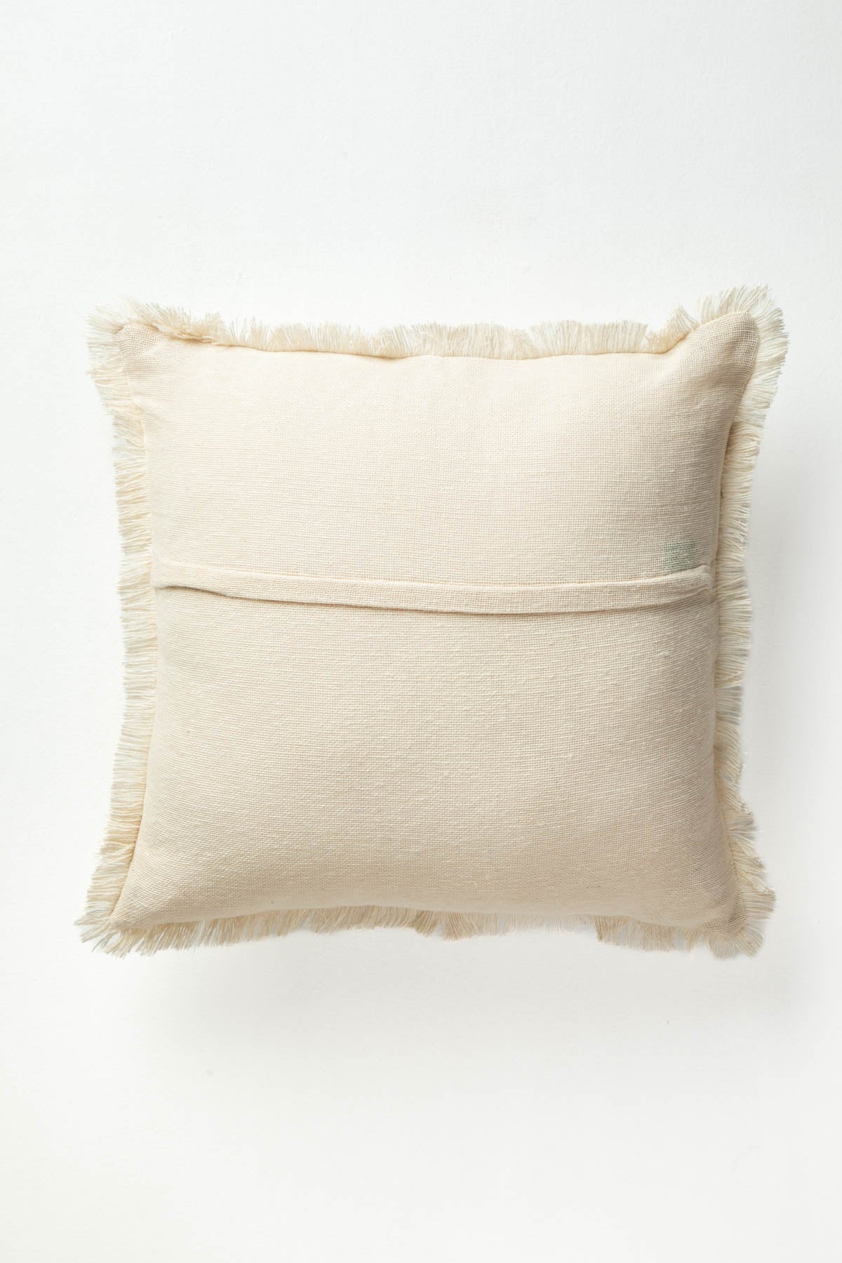 ACCENT CUSHIONS Nu Primitive Off White Cushion Cover (61 X 61 Cm)