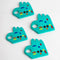 Okey Doke Mint Coaster (Set Of 4)