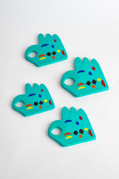 Okey Doke Mint Coaster (Set Of 4)