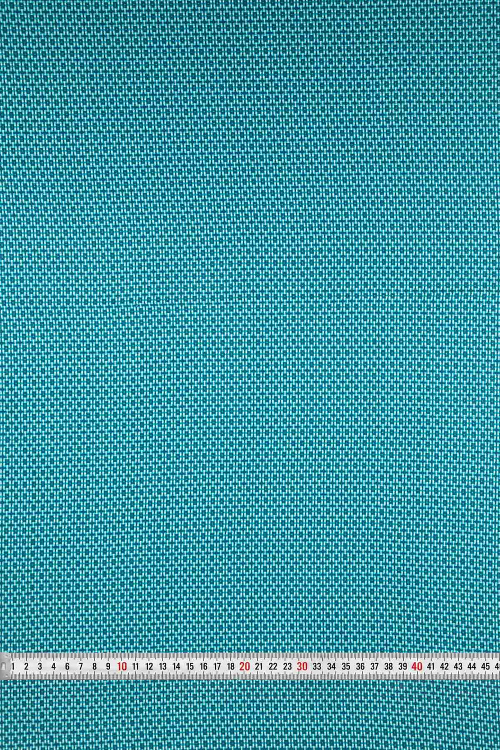 Ooty Geo Blue Waters Woven Heavy Fabric And Curtains