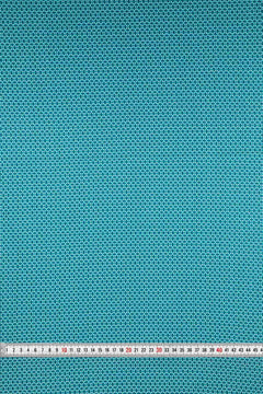 Ooty Geo Blue Waters Woven Heavy Fabric And Curtains