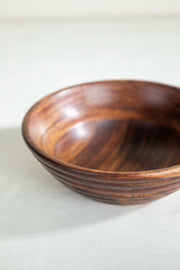 SERVING BOWLS Orbit Wooden Salad Bowl (Set Of 2)