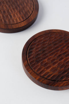 TRIVETS & COASTERS Orbit Natural Coaster (Set Of 2)