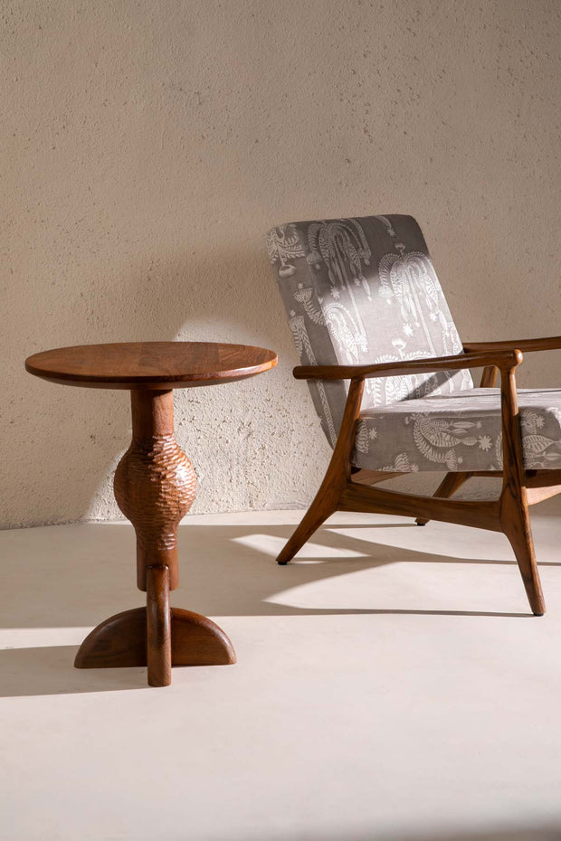 SIDEBOARDS Orbit Acacia Wood Side Table