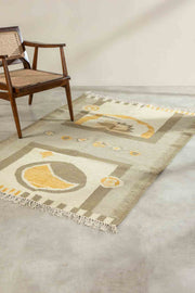 WOVEN & TEXTURED RUGS Orbit Woven Rug (Lunar Ochre)