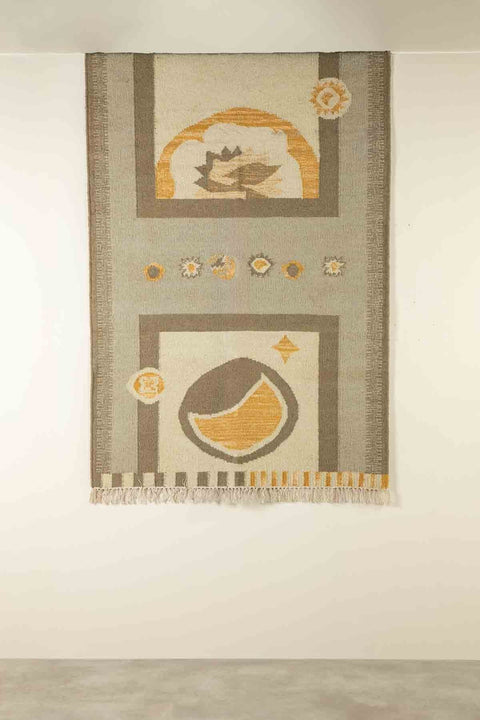 WOVEN & TEXTURED RUGS Orbit Woven Rug (Lunar Ochre)