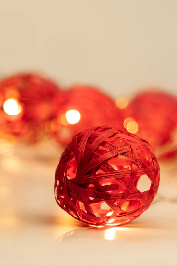STRING LIGHTS Ori Red String Light