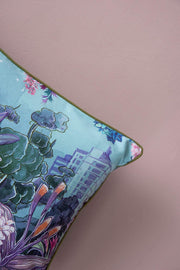PRINT & PATTERN CUSHIONS Oval Garden Cushion Cover (36 Cm X 50 Cm)