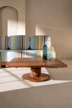 Pali Acacia Wood Coffee Table