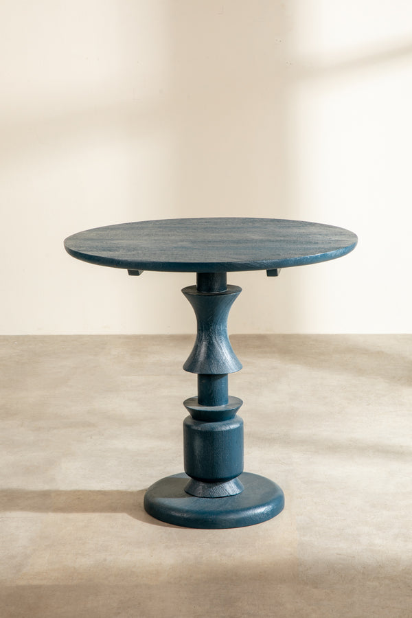 Pali Round Brekker Table (Deep Blue)