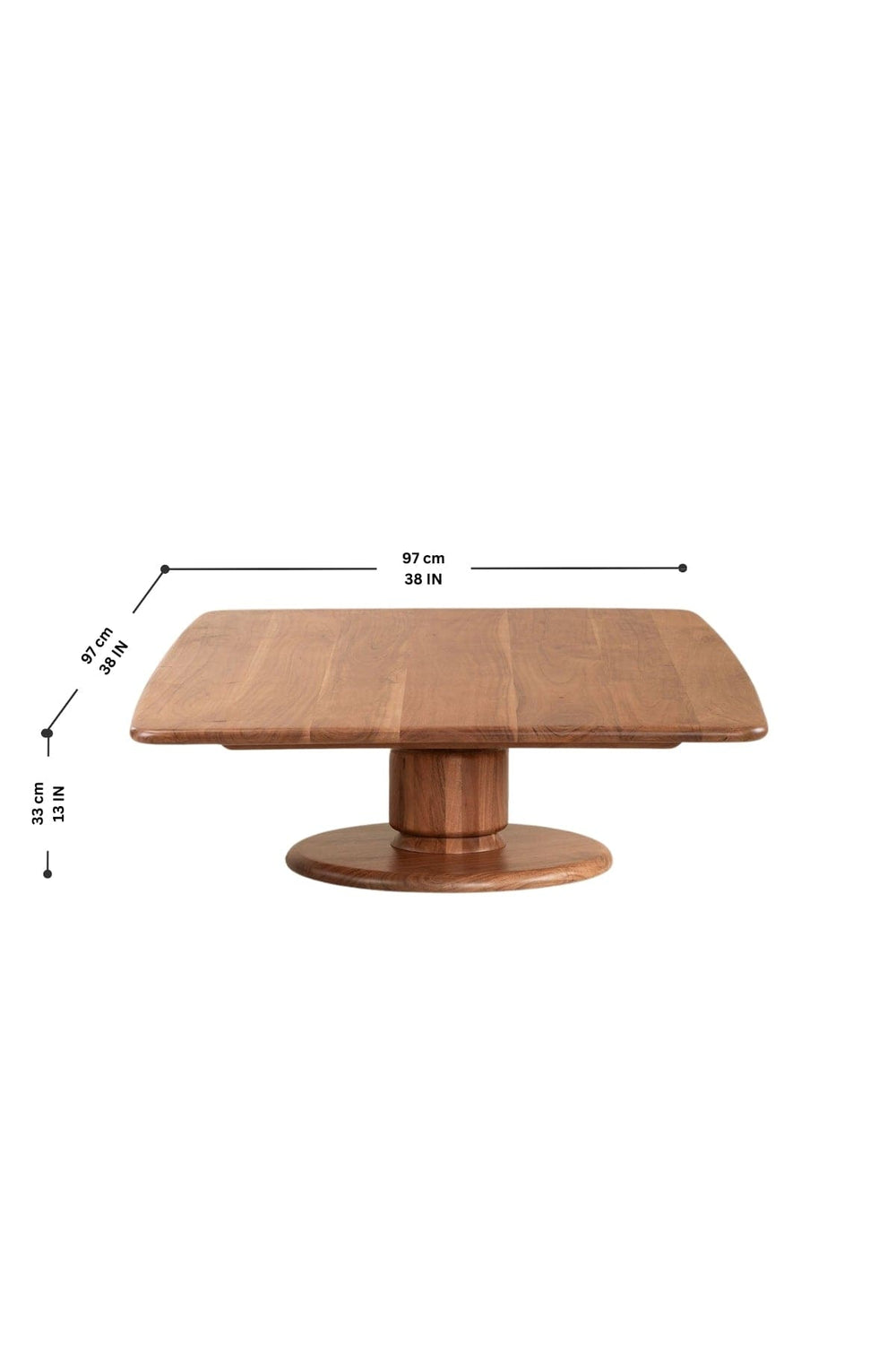 COFFEE TABLES Pali Acacia Wood Coffee Table