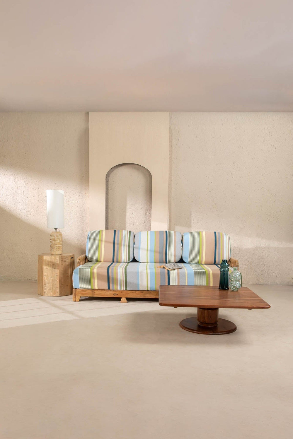 COFFEE TABLES Pali Acacia Wood Coffee Table