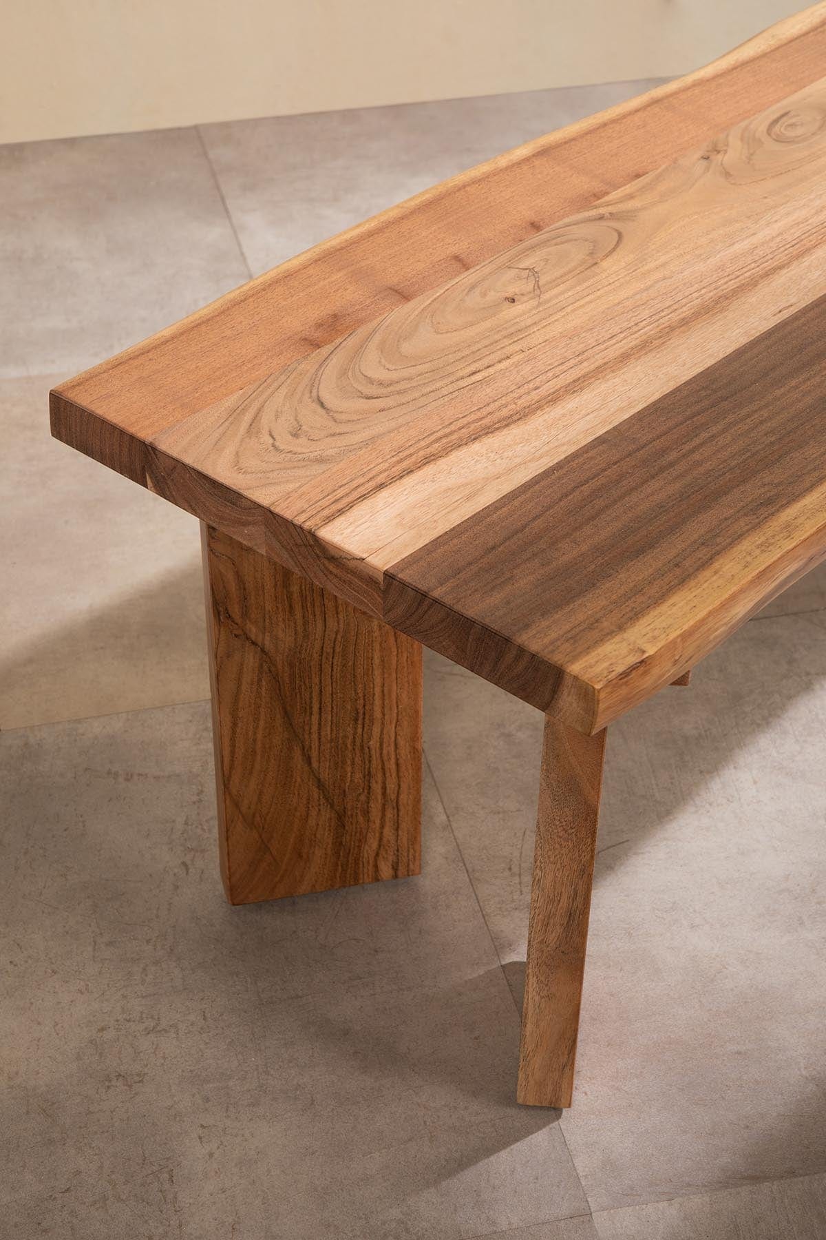 Palisade Acacia Wood Bench