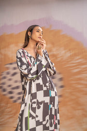 DRESSES Palmyrah Kaftan Dress (Shadow Grey)