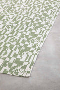 PRINT & PATTERN RUGS Palmyrah Printed Rug (Sage Green)