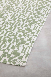 PRINT & PATTERN RUGS Palmyrah Printed Rug (Sage Green)
