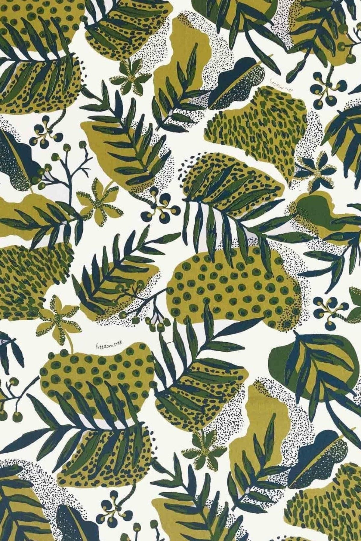CURTAINS Panai Cotton Drapes And Blinds (Dark Green)