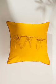 PRINT & PATTERN CUSHIONS Panai Orange Blue Cushion Cover (61 Cm X 61 Cm)