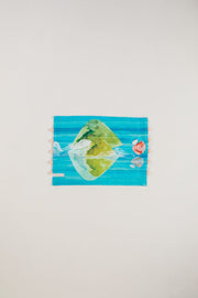 TABLE MATS Pangong Lake Spring Teal Table Mat (Set Of 4)