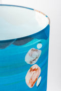 LAMPSHADES Pangong Lake Large Drum Lampshade (Water Blue)