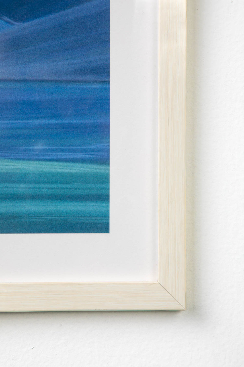 WALL ACCENTS Pangong Lake Wall Art (Water Blue)
