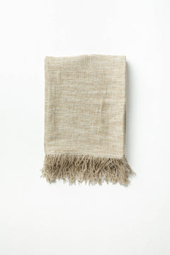 THROWS Papyrus Tan Sofa Throw