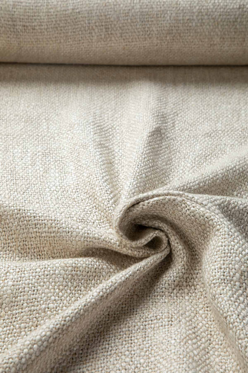 SOLID & TEXTURED UPHOLSTERY FABRICS Papyrus Beige Tweed Upholstery Fabric