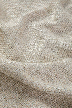 SOLID & TEXTURED UPHOLSTERY FABRICS Papyrus Beige Tweed Upholstery Fabric