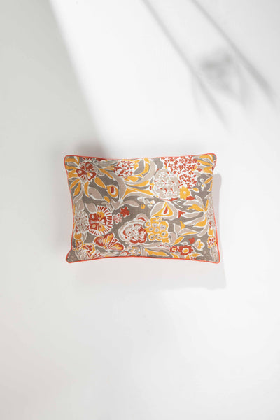 PRINT & PATTERN CUSHIONS Para Para Mustard Cushion Cover (36 Cm X 50 Cm)