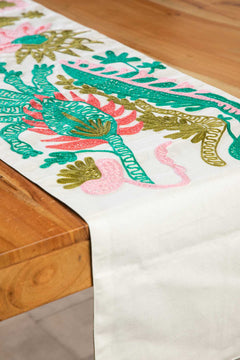 TABLE RUNNERS Passiflora Dream Emerald Table Runner