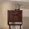 Phase Acacia Wood Bar Cabinet
