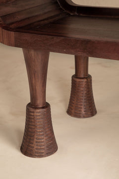 CABINETS Phase Acacia Wood Bar Cabinet