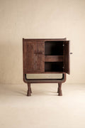 CABINETS Phase Acacia Wood Bar Cabinet