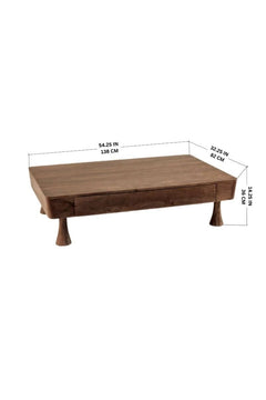 COFFEE TABLES Phase Acacia Wood Coffee Table