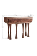 CONSOLE TABLES Phase Acacia Wood Console Table