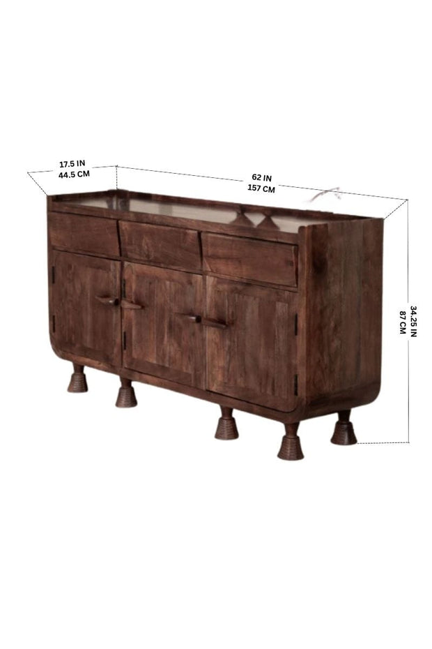 SIDEBOARDS Phase Acacia Wood Sideboard