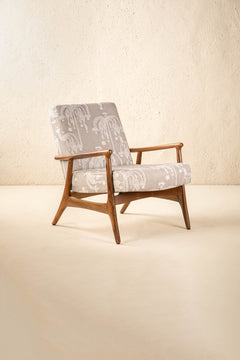 Toddy Palm Taupe Fabric