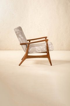 Toddy Palm Taupe Fabric
